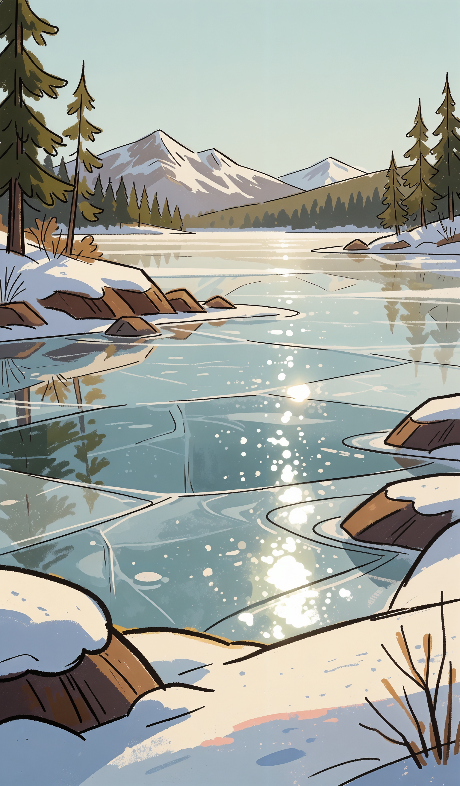 Frozen Lake screenshot